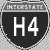 Former (proposed) Interstate H-4