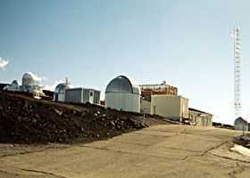 Weather observatory on north slope of Mauna Loa