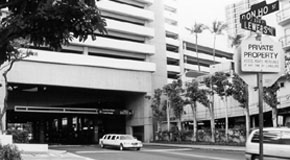 Don Ho Street, at intersection with Lewers Street in Waikiki