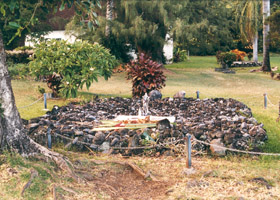 Overview of Lindbergh grave