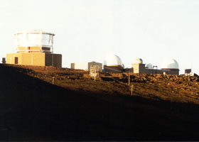 Observatory complex atop Haleakala